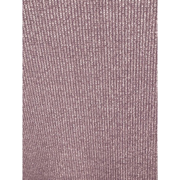 Free People Metallic Shimmer Glam Dolman TurtleNeck Sweater Top Purple Size‎ L - Picture 6 of 8